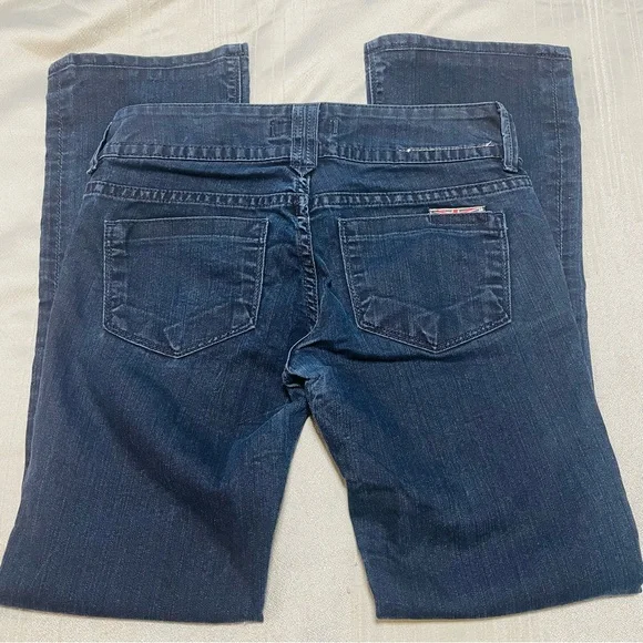 Hudson Women’s Dark Wash Blue Denim Jeans Size 26 - Picture 2 of 7